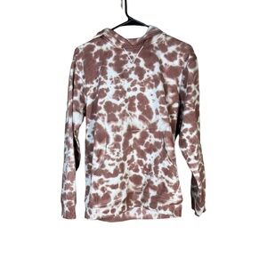 Lululemon All Yours Hoodie Tie‎ Dye Kangaroo Pocket Pullover Hooded Size 6